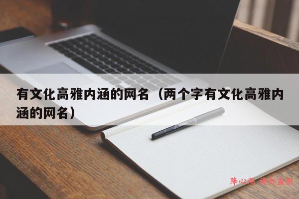 有文化高雅内涵的网名（两个字有文化高雅内涵的网名）