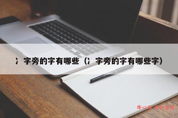 冫字旁的字有哪些（冫字旁的字有哪些字）