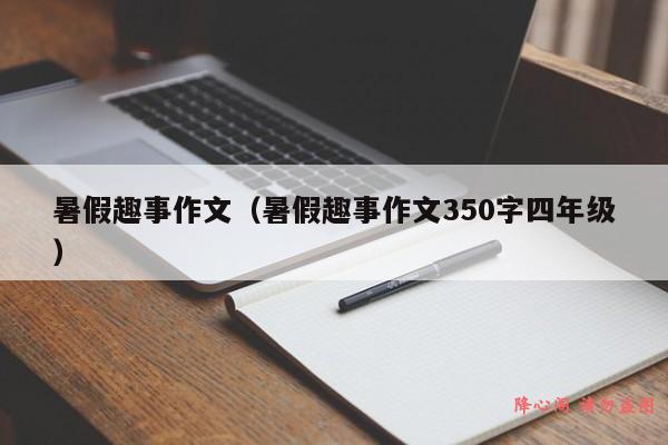 暑假趣事作文（暑假趣事作文350字四年级）