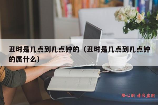 丑时是几点到几点钟的（丑时是几点到几点钟的属什么）