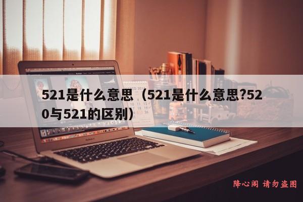 521是什么意思（521是什么意思?520与521的区别）