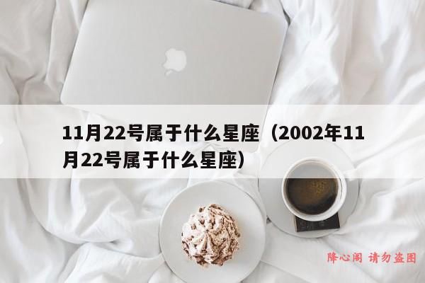 11月22号属于什么星座（2002年11月22号属于什么星座）