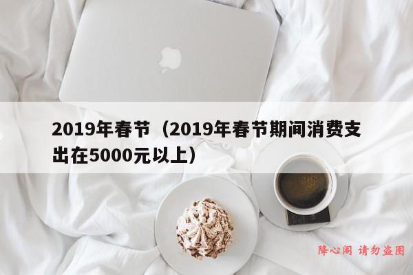 2019年春节（2019年春节期间消费支出在5000元以上）