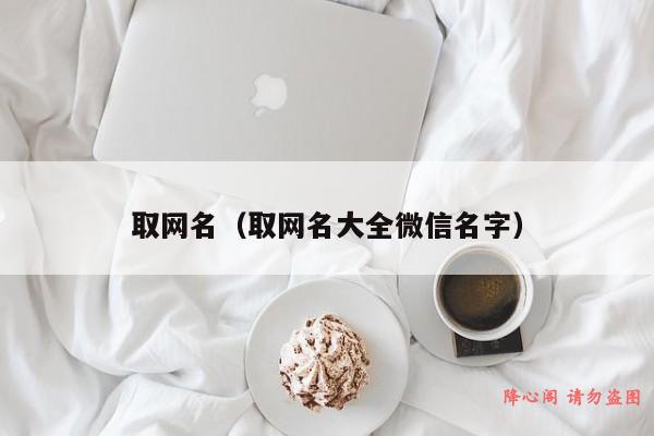 取网名（取网名大全微信名字）