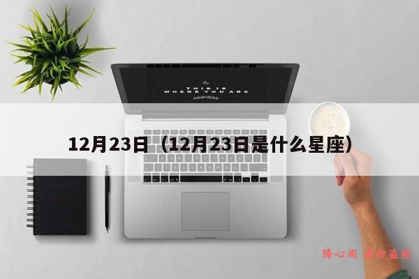 12月23日（12月23日是什么星座）