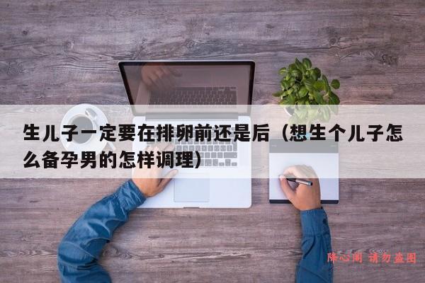 生儿子一定要在排卵前还是后（想生个儿子怎么备孕男的怎样调理）