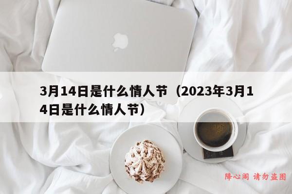 3月14日是什么情人节（2023年3月14日是什么情人节）