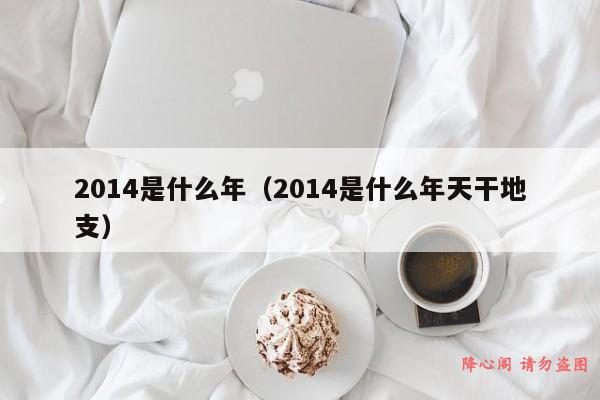 2014是什么年（2014是什么年天干地支）