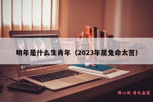 明年是什么生肖年（2023年属兔命太苦）